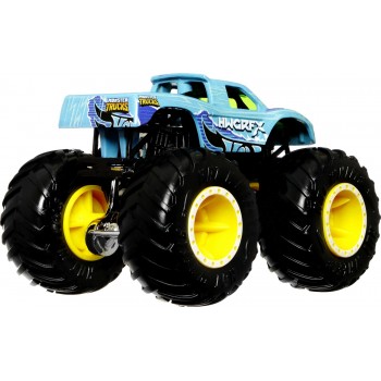 Mattel Hot Wheels Οχήματα Monster Trucks Χρωμοκεραυνοί Podium Grasher HGX06 / HGX08 194735059850