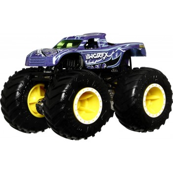 Mattel Hot Wheels Οχήματα Monster Trucks Χρωμοκεραυνοί Podium Grasher HGX06 / HGX08 194735059850