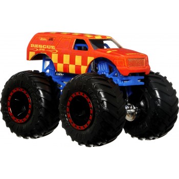 Mattel Hot Wheels Οχηματα Monster Trucks Χρωμοκεραυνοί Town Hauler HGX06 / HGX10 194735059881