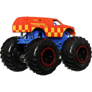 Mattel Hot Wheels Οχηματα Monster Trucks Χρωμοκεραυνοί Town Hauler HGX06 / HGX10 194735059881