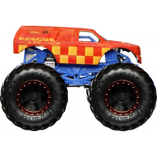 Mattel Hot Wheels Οχηματα Monster Trucks Χρωμοκεραυνοί Town Hauler HGX06 / HGX10 194735059881