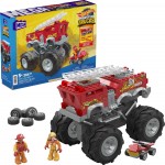 MEGA Hot Wheels Monster Trucks Fire Brigade 2 in 1 HHD19 194735064441