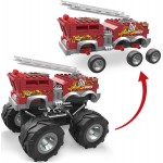 MEGA Hot Wheels Monster Trucks Fire Brigade 2 in 1 HHD19 194735064441