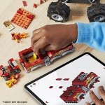 MEGA Hot Wheels Monster Trucks Πυροσβεστικό Όχημα 2 Σε 1 HHD19 194735064441
