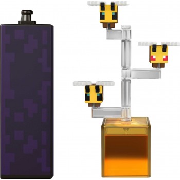 Mattel Minecraft Bees Figure GTP08 / HFC31 194735037230
