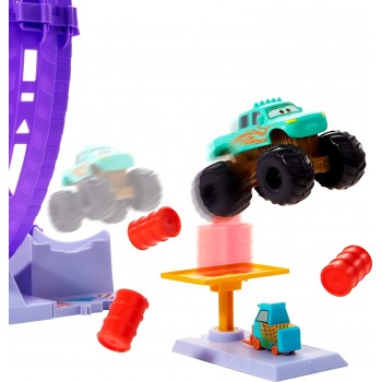 Mattel Disney And Pixar Cars On The Road Showtime Loop Playset With Ivy HGV73 194735058365