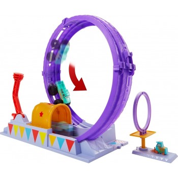 Mattel Disney And Pixar Cars On The Road Showtime Loop Playset With Ivy HGV73 194735058365