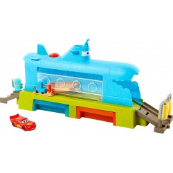 Mattel Disney And Pixar Cars Color Change Whale Submarine Car Wash Plays HGV70 194735058334