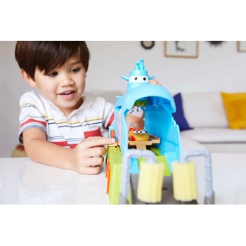 Mattel Disney And Pixar Cars Color Change Whale Submarine Car Wash Plays HGV70 194735058334
