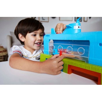 Mattel Disney And Pixar Cars Color Change Whale Submarine Car Wash Plays HGV70 194735058334