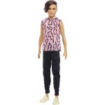 Mattel Barbie Ken Fashionistas Doll 193, Slender, Rooted Brown Hair DWK44 / HBV27 194735001989