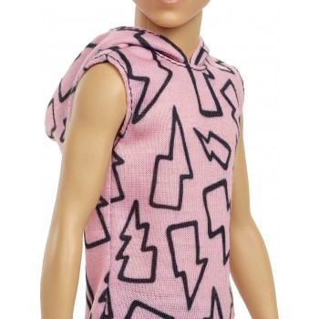 Mattel Barbie Ken Fashionistas Doll 193, Slender, Rooted Brown Hair DWK44 / HBV27 194735001989