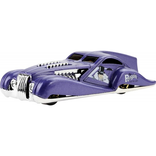 Mattel Hot Wheels Αυτοκινητακια - Ταινιες Batman Themed The Penguin HDG89 / HDH05 194735023554