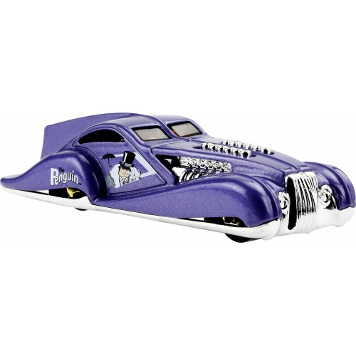 Mattel Hot Wheels Αυτοκινητακια - Ταινιες Batman Themed The Penguin HDG89 / HDH05 194735023554