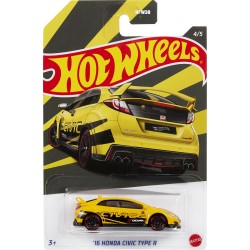 Mattel Hot Wheels Car - Automotives - 16 Honda Civic Type R HFW38 / HDH18 194735023332