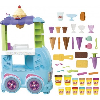 Hasbro Play-Doh Kitchen Creations Ultimate Ice Cream Truck Playset F1039 5010994142742