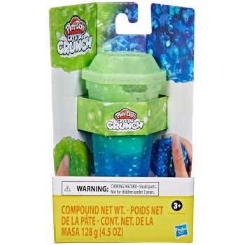 Hasbro Play-Doh Crystal Crunch Single Can Hot Blue Chartreuse F4701 / F5983 5010994166854