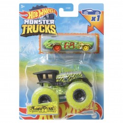 Mattel Monster Trucks Vehicle With Cars Loco Punk GRH81 / HDC04 194735019595
