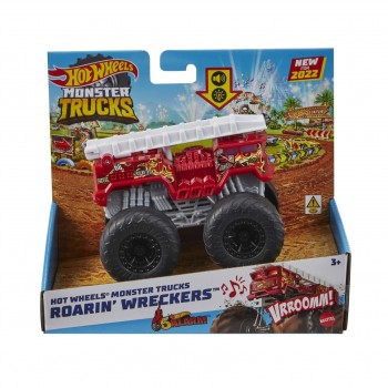 Mattel Monster Vehicles Trucks 1:43 With Lights & Sounds 5 Alarm HDX60 / HDX65 194735034291