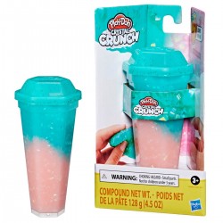 Hasbro Play-Doh Crystal Crunch Single Can Light Pink Teal F4701 / F5982 5010994166861