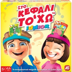 As company Επιτραπέζιο Παιχνίδι Στο Κεφάλι `Χω Junior Για Ηλικίες 5+ Χρονών Και 2-4 Παίκτες 1040-21144 5203068211448