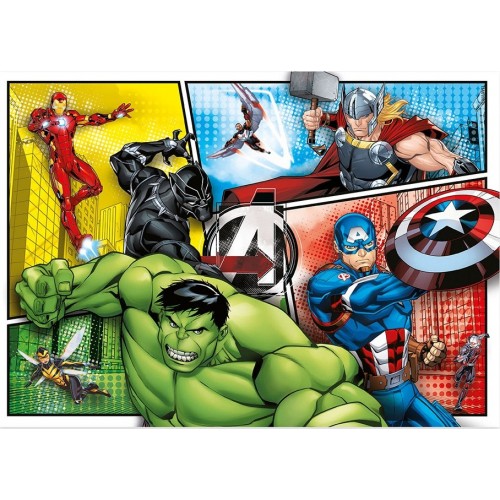 Clementoni Παιδικό Παζλ Super Color The Avengers 2X60 Τμχ 1200-21605 8005125216055