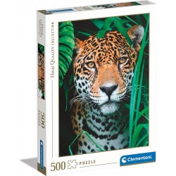 Clementoni Puzzle High Quality Collection Jaguar In The Jungle 500 Pcs 1220-35127 8005125351275