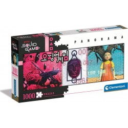 Clementoni Παζλ Panorama Squid Game 1000 Pcs 1220-39694 8005125396948