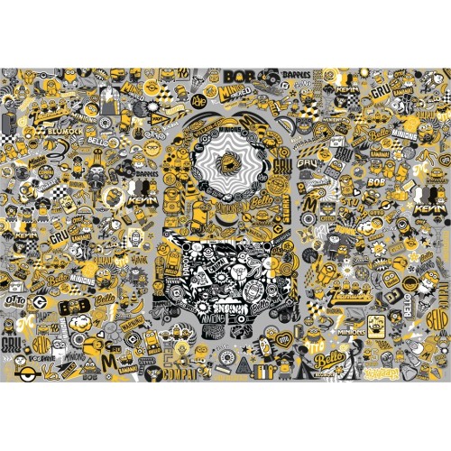 Clementoni Παζλ Impossible Minions 1000 Τμχ 1260-39554 8005125395545