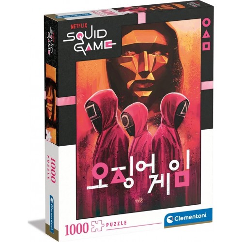 Clementoni Παζλ 1000 Squid Game 1260-39692 8005125396924