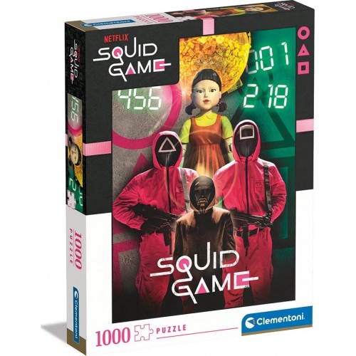 Clementoni Παζλ Squid Game 1000 Τμχ 1260-39693 8005125396931
