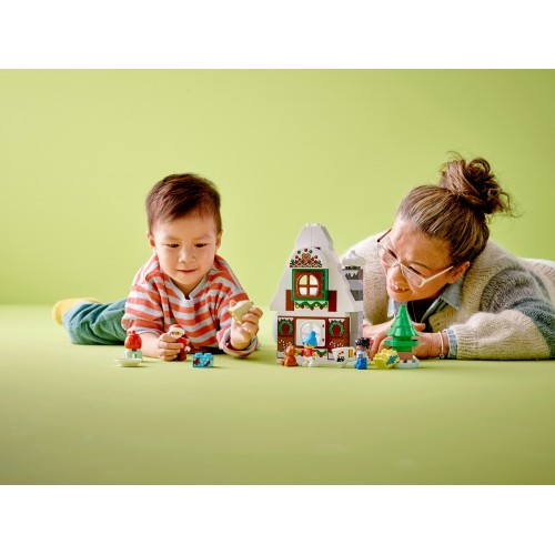 LEGO Duplo Σπίτι Από Γλυκά Του Άγιου Βασίλη 10976 5702017153735