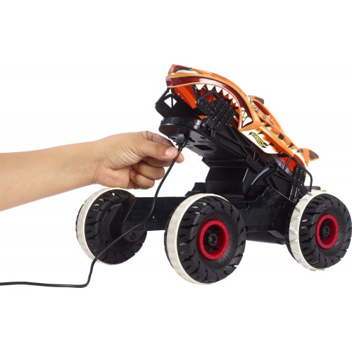 Mattel Hot Wheels r/c Monster Trucks Tiger Shark 1:15 HGV87 194735058587
