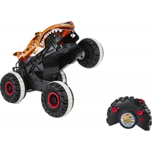 Mattel Hot Wheels r/c Monster Trucks Tiger Shark 1:15 HGV87 194735058587