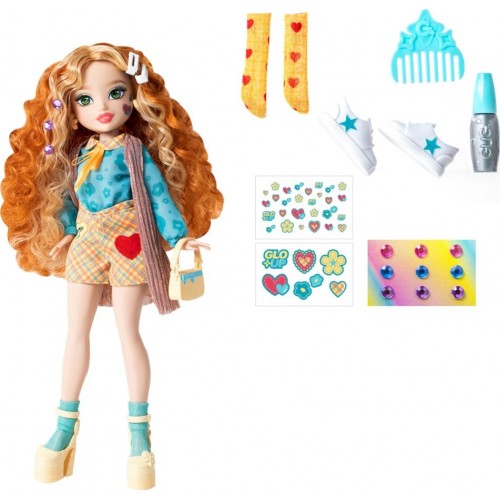 Giochi Preziosi Glo-Up Girls Κουκλα Μοδας - Rose GLU11000 8056379139737