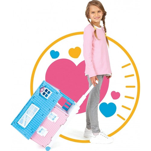 Giochi Preziosi Cicciobello Friends House Trolley Παιχνιδόσπιτο με μίνι Φιγούρα και Κατοικίδιο CC012000 8056379121985
