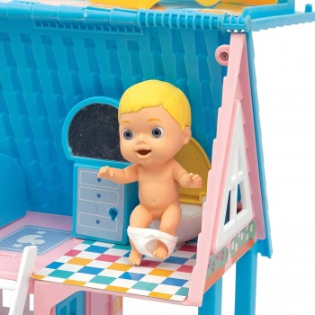 Giochi Preziosi Cicciobello Friends House Trolley Παιχνιδόσπιτο με μίνι Φιγούρα και Κατοικίδιο CC012000 8056379121985