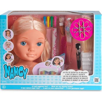 Famosa Nancy- Day Of Secrets Of Beauty, Blonde Doll  , Multi-Coloured 700014860 8410779065100