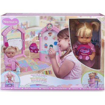 Famosa Nenuco Day, Baby Doll With School Nursery Famous 700015834 8410779082022