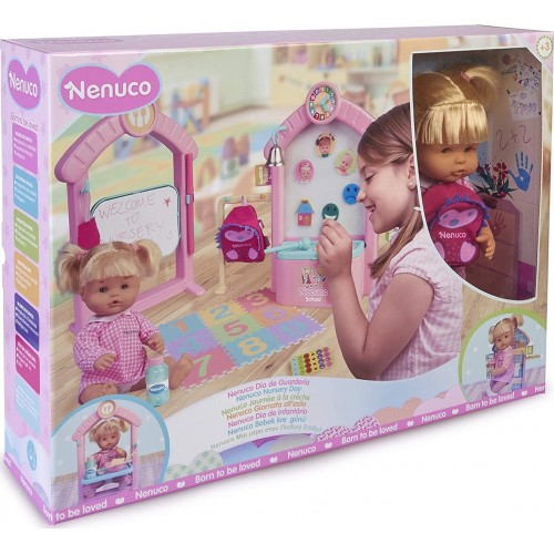 Famosa Nenuco Day, Baby Doll With School Nursery Famous 700015834 8410779082022