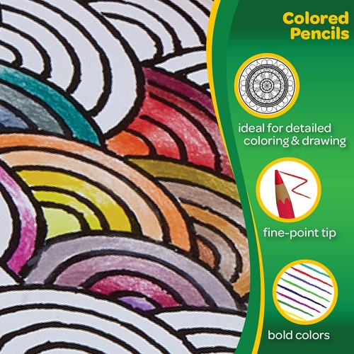 Crayola 12 Coloured Pencils 3620 5010065036123