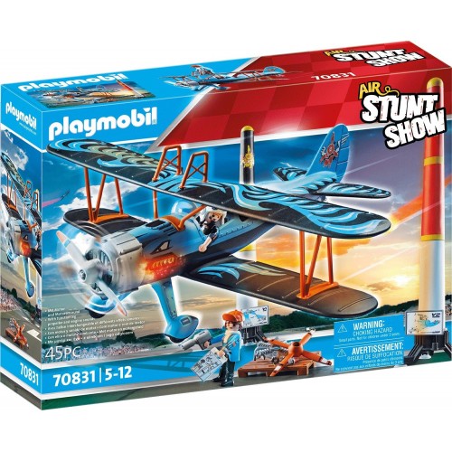 Playmobil Air Stunt Show Διπλάνο Φοίνικας 70831 4008789708311