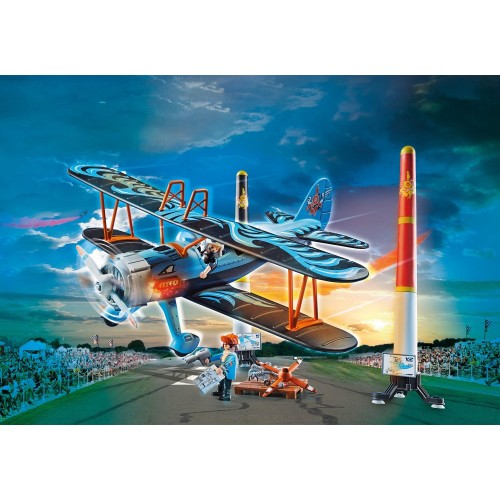 Playmobil Air Stunt Show Διπλάνο Φοίνικας 70831 4008789708311