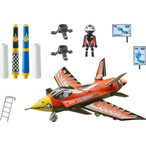 Playmobil Air Stunt Show Τζετ Αετός 70832 4008789708328