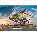 Playmobil Air Stunt Show Helicopter With Cinema Workshop 70833 4008789708335
