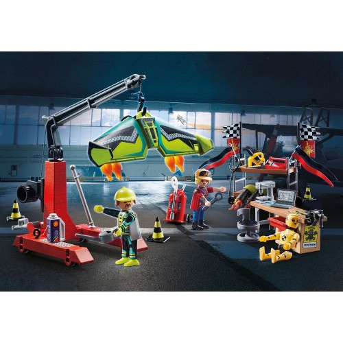 Playmobil Air Stunt Show Συνεργείο Επισκευών 70834 4008789708342