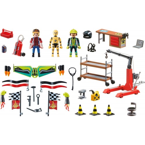 Playmobil Air Stunt Show Repair Workshop 70834 4008789708342