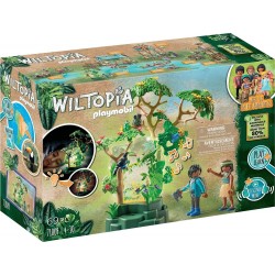 Playmobil Wiltopia - Enlightened Tropical Tree And Explorers 71009 4008789710093