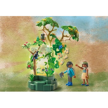 Playmobil Wiltopia - Φωτιζόμενο Τροπικό Δέντρο Και Εξερευνητές 71009 4008789710093