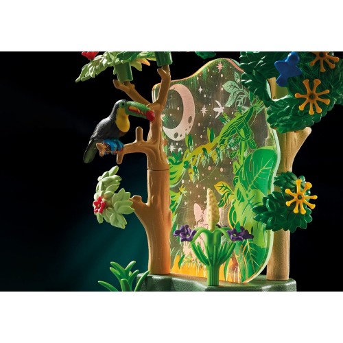 Playmobil Wiltopia - Φωτιζόμενο Τροπικό Δέντρο Και Εξερευνητές 71009 4008789710093